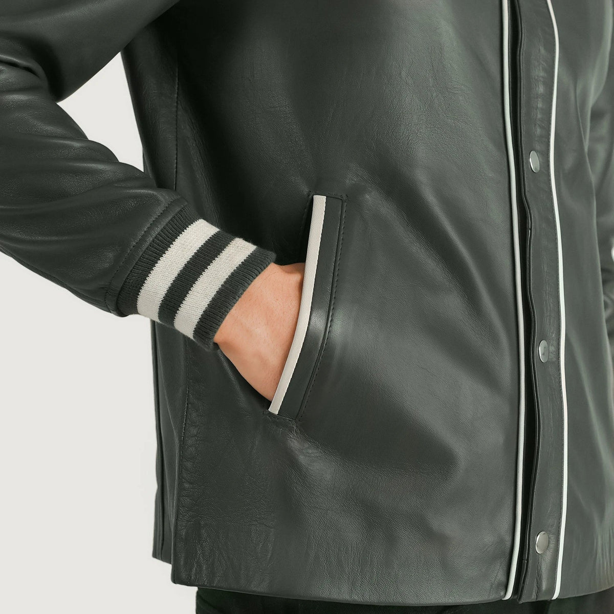 
Willis Varsity Кожаная куртка для Мужчин – alternate product view 6